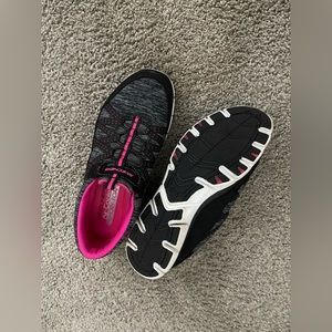 Memory Foam sneakers.